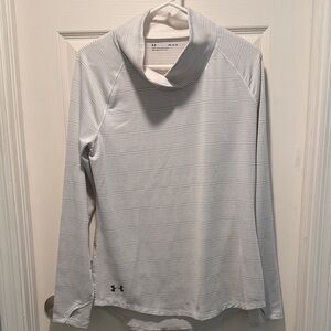 Under Armour Light Gray Cowl Neck Top